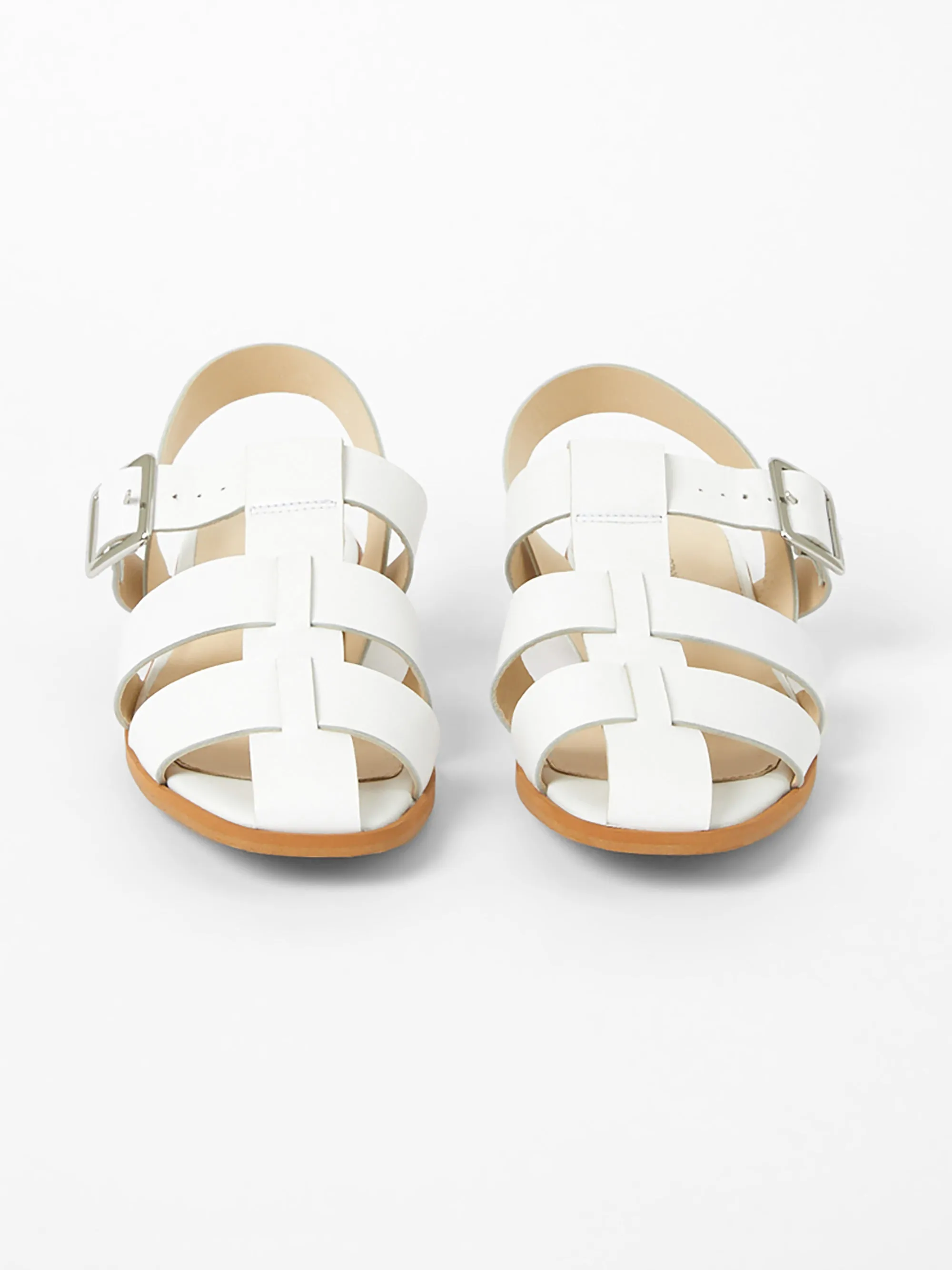 S W x Luisa Fisherman Caged Sandals