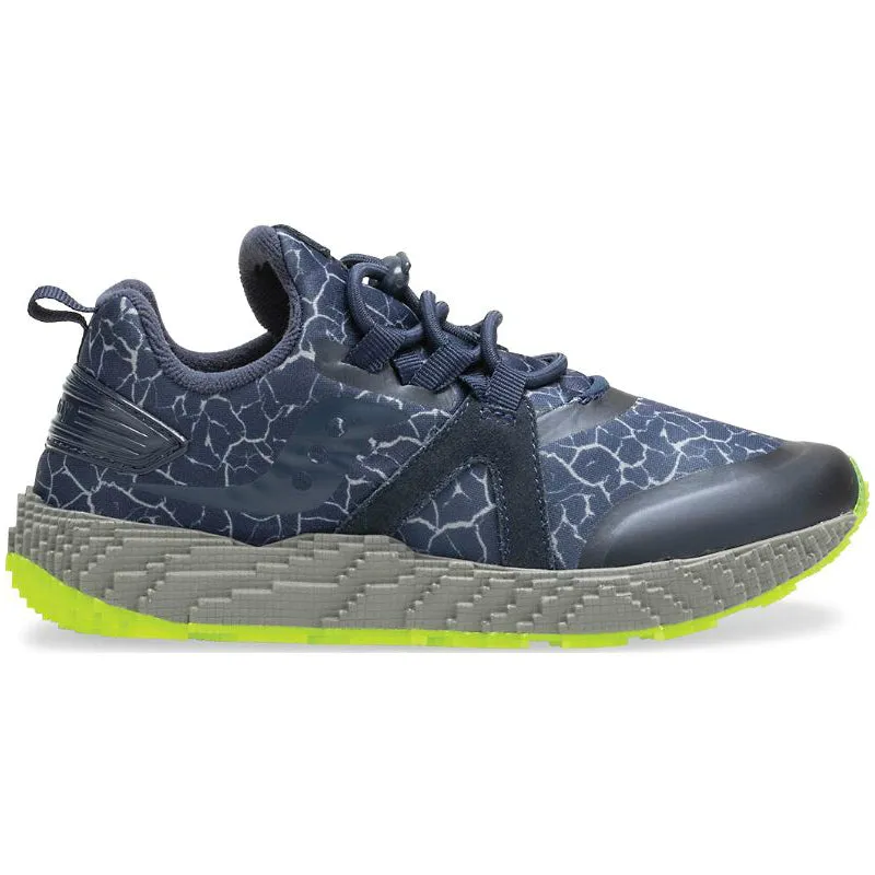 Saucony Navy Quake Voxel 9000 Youth Sneaker