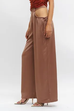 Side Cut Drawstring Pants