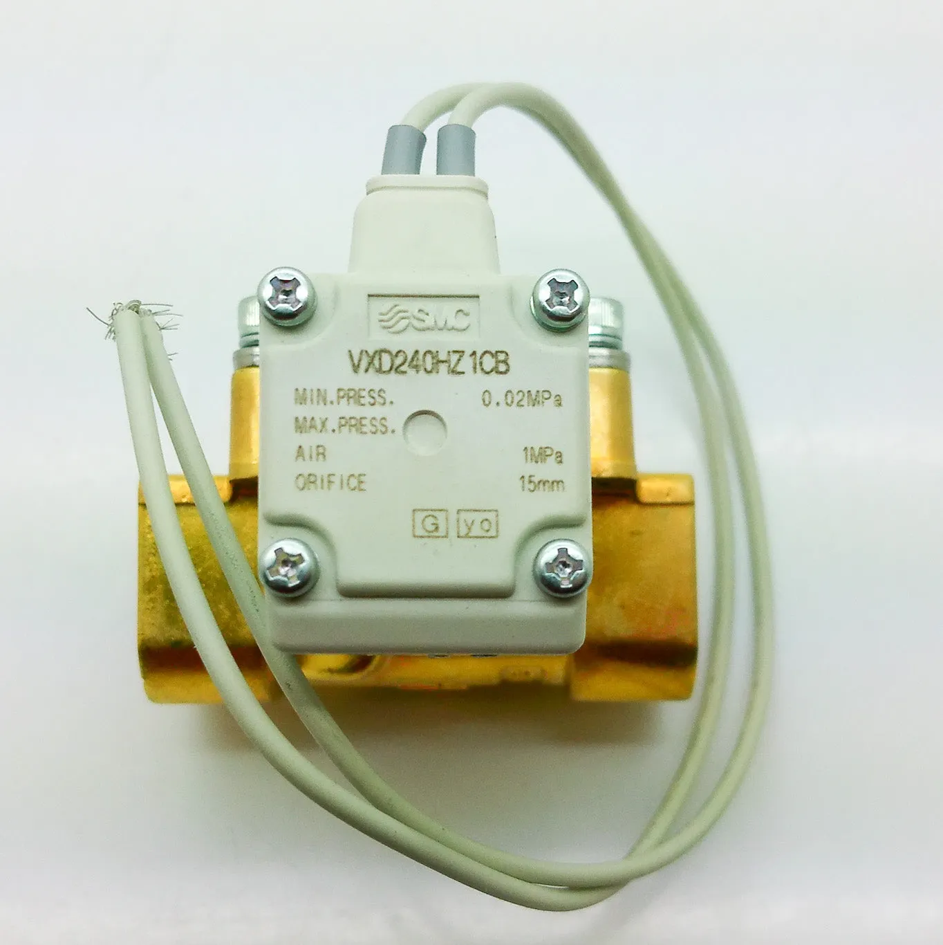 SMC Corporation Pilot OP 2 Port Solenoid Valve VXD240HZ1CB