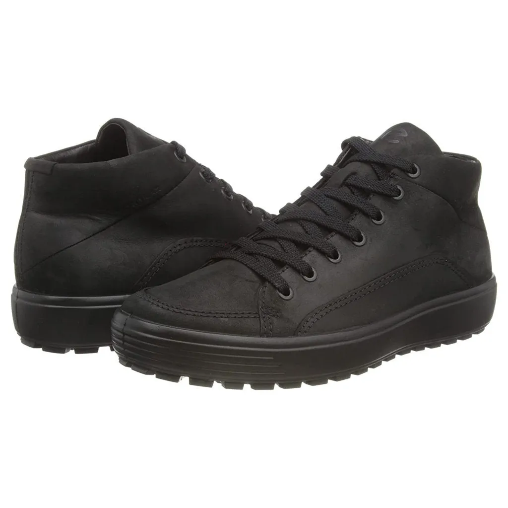 Soft 7 Tred Water Resistent Nubuck Leather Men's Trainers