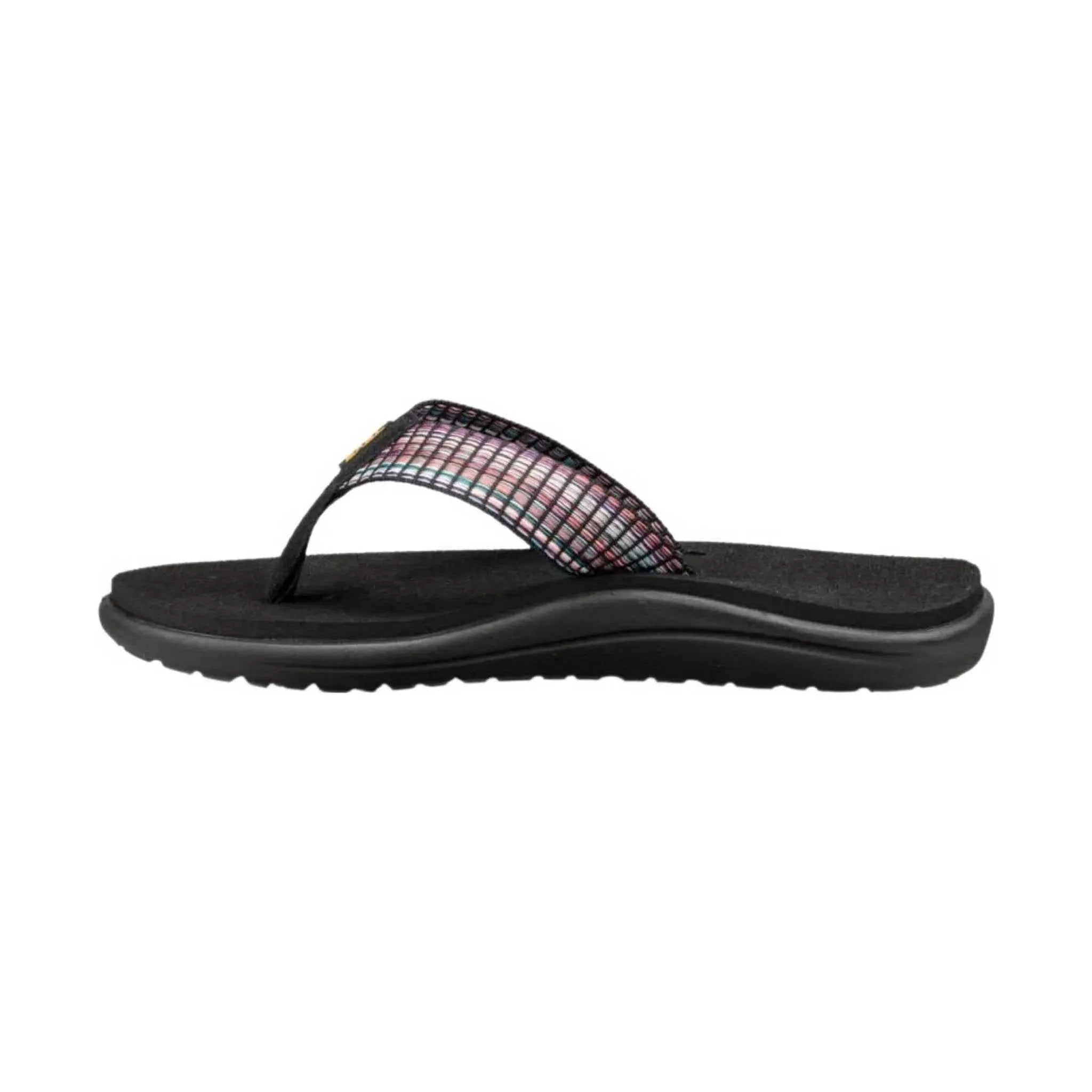 Teva Women's Voya Flip Flop - Bar Street Multi Black