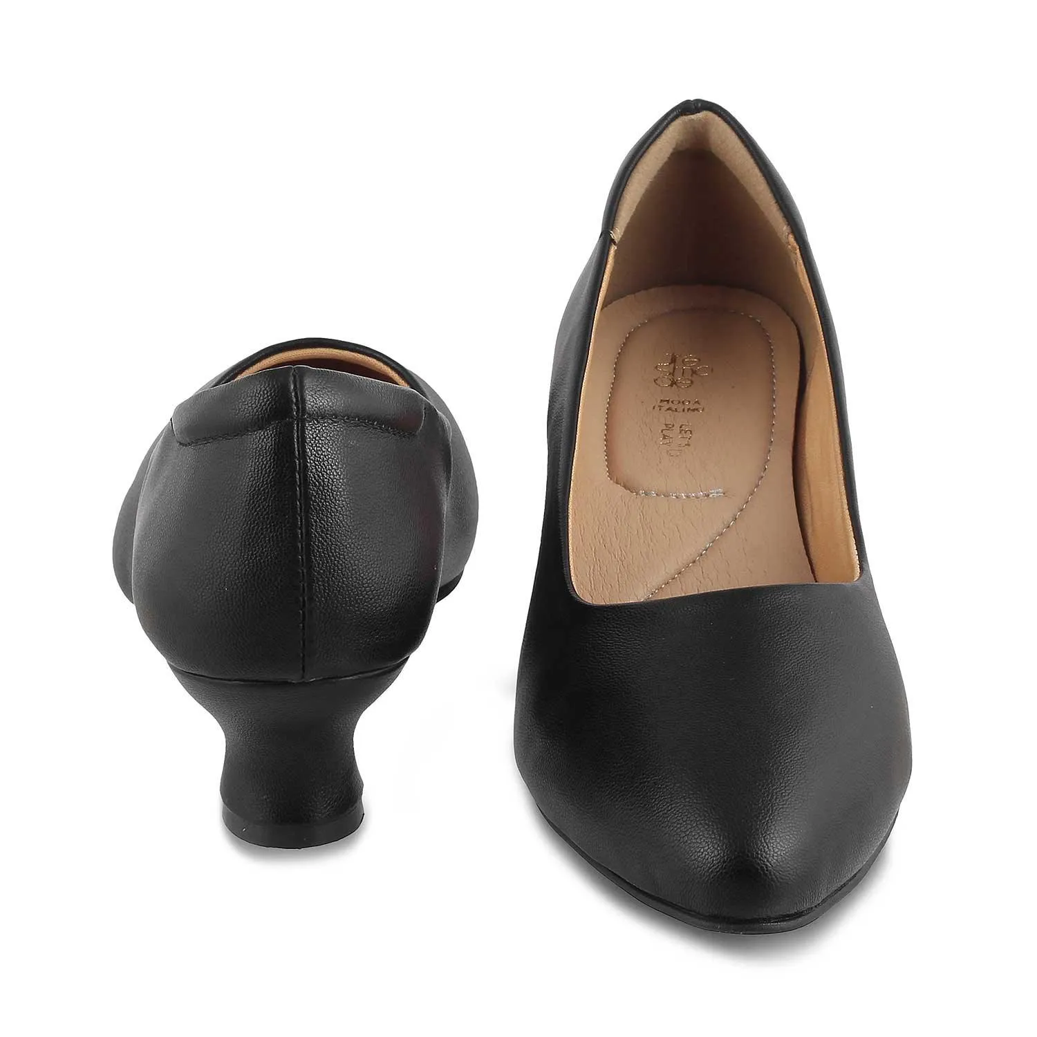 The Kitty Black Women's Dress Pumps Tresmode