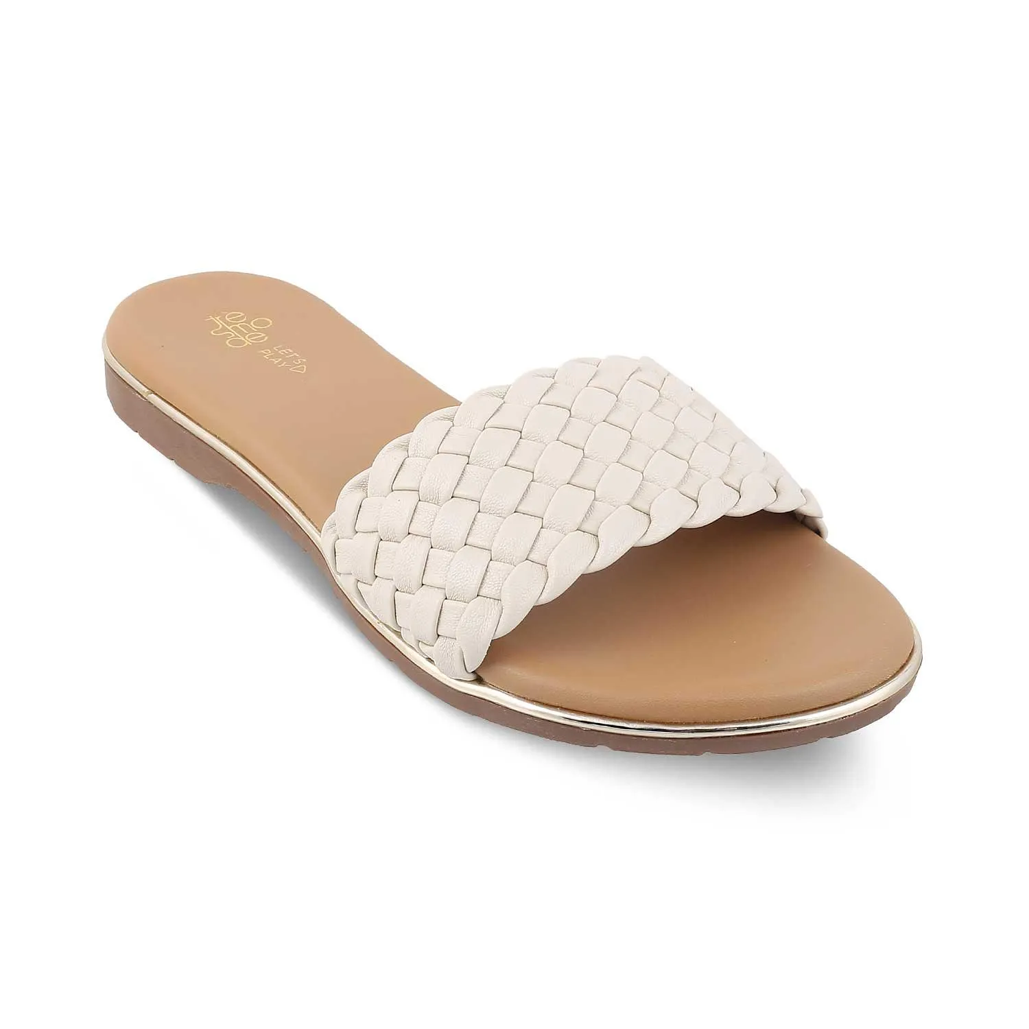 The We Beige Women's Casual Flats Tresmode