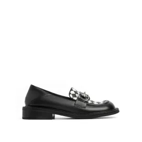 Thick Bottom Square Head Cool Loafers