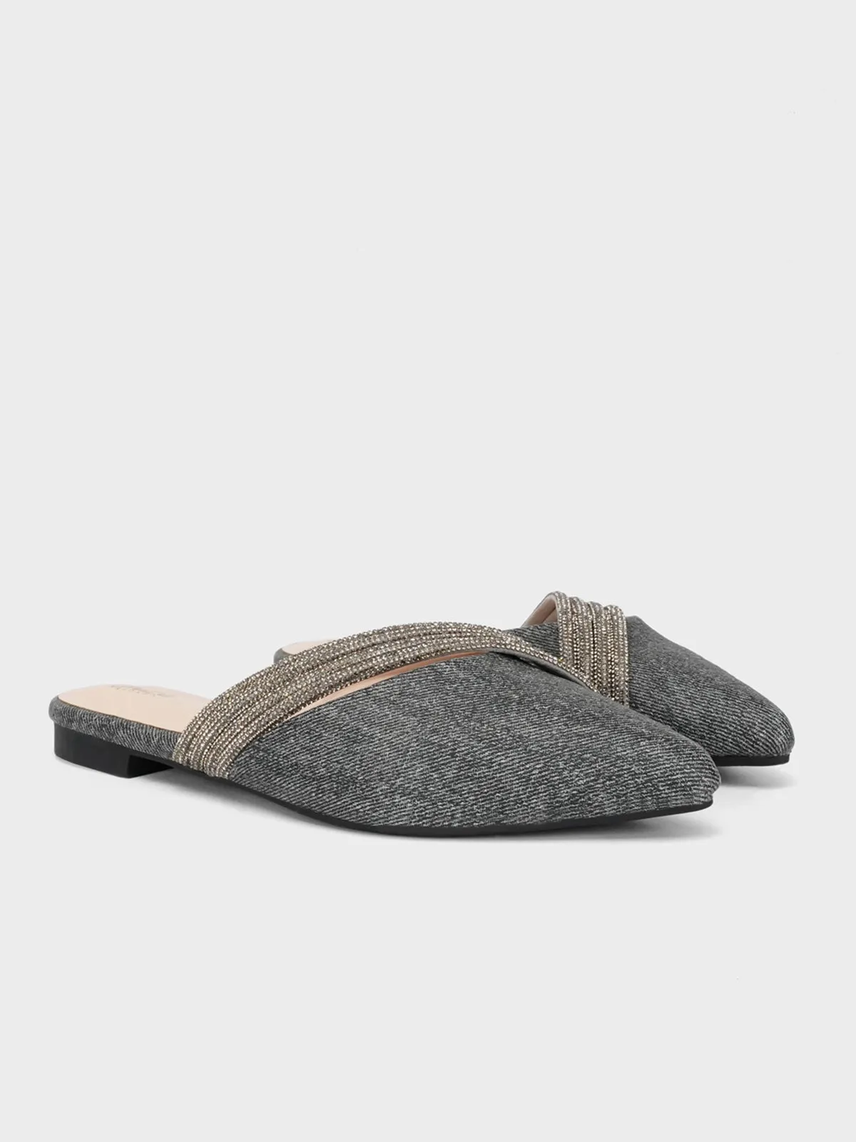 Women "MACARIA" Pointed Slide-in Slippers