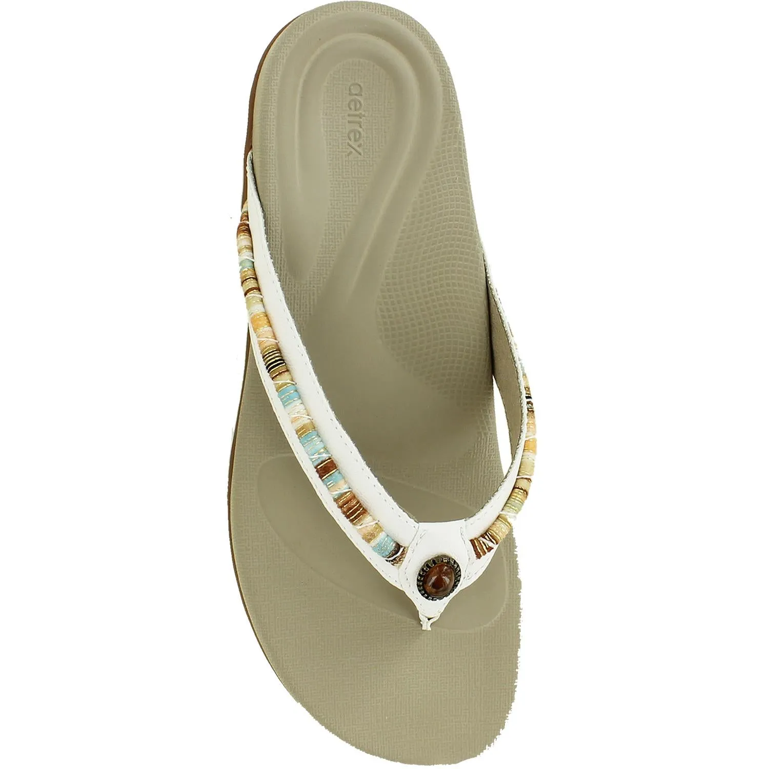 Women's Aetrex Hazel White Synthetic