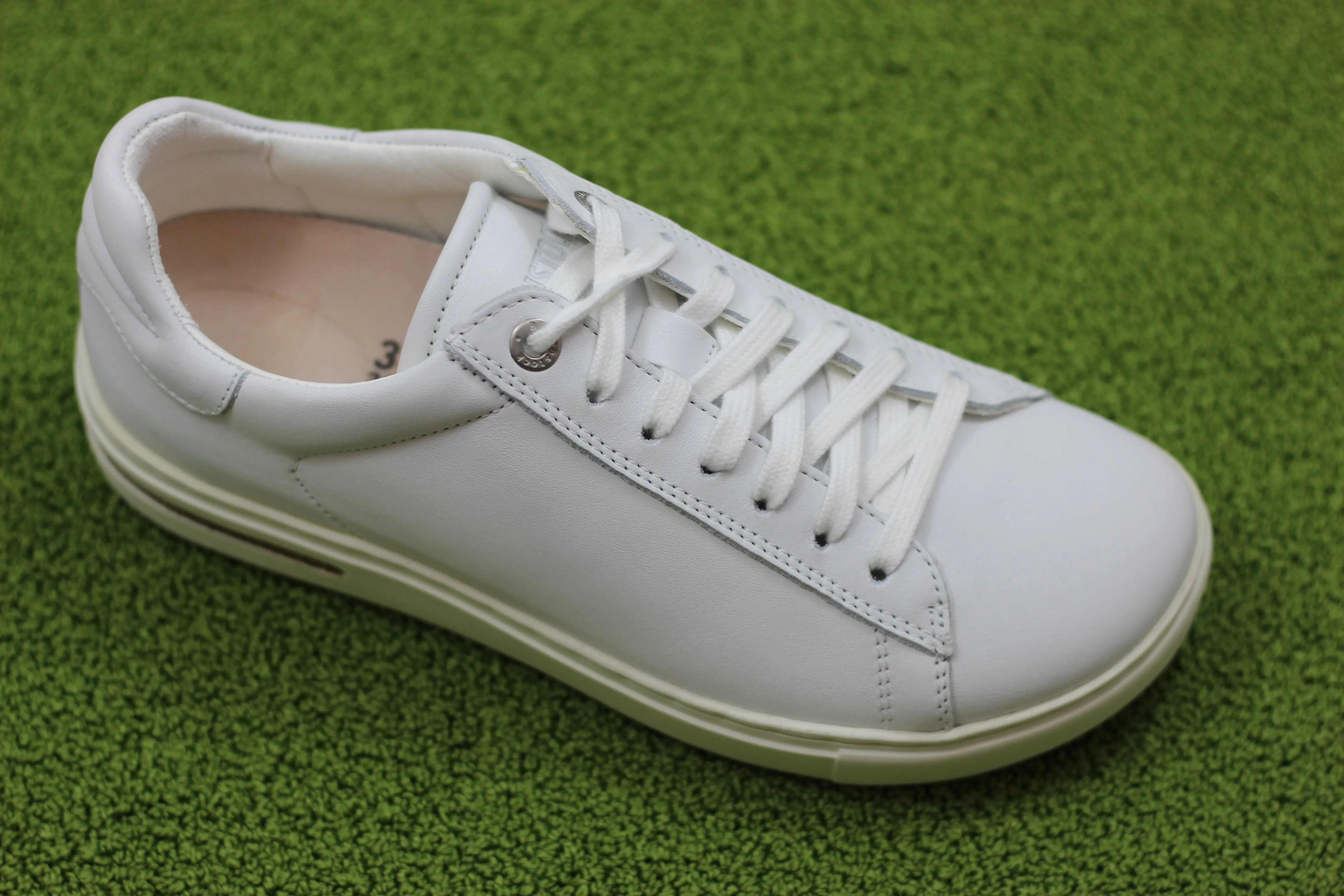 Women's Bend Sneaker - White Leather