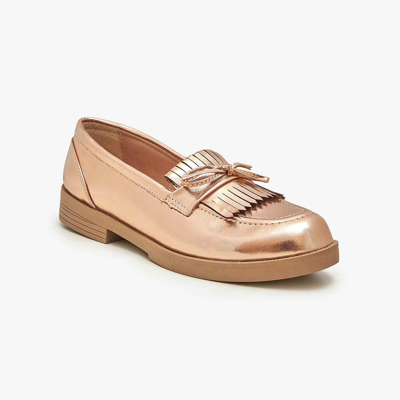 Women's Fringe Loafers