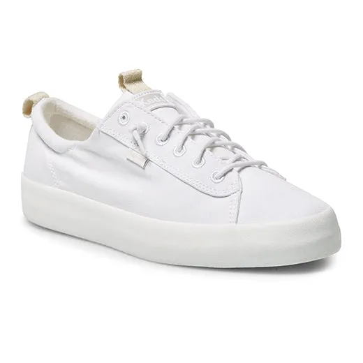 Women's Kickback Canvas White (WF66041)