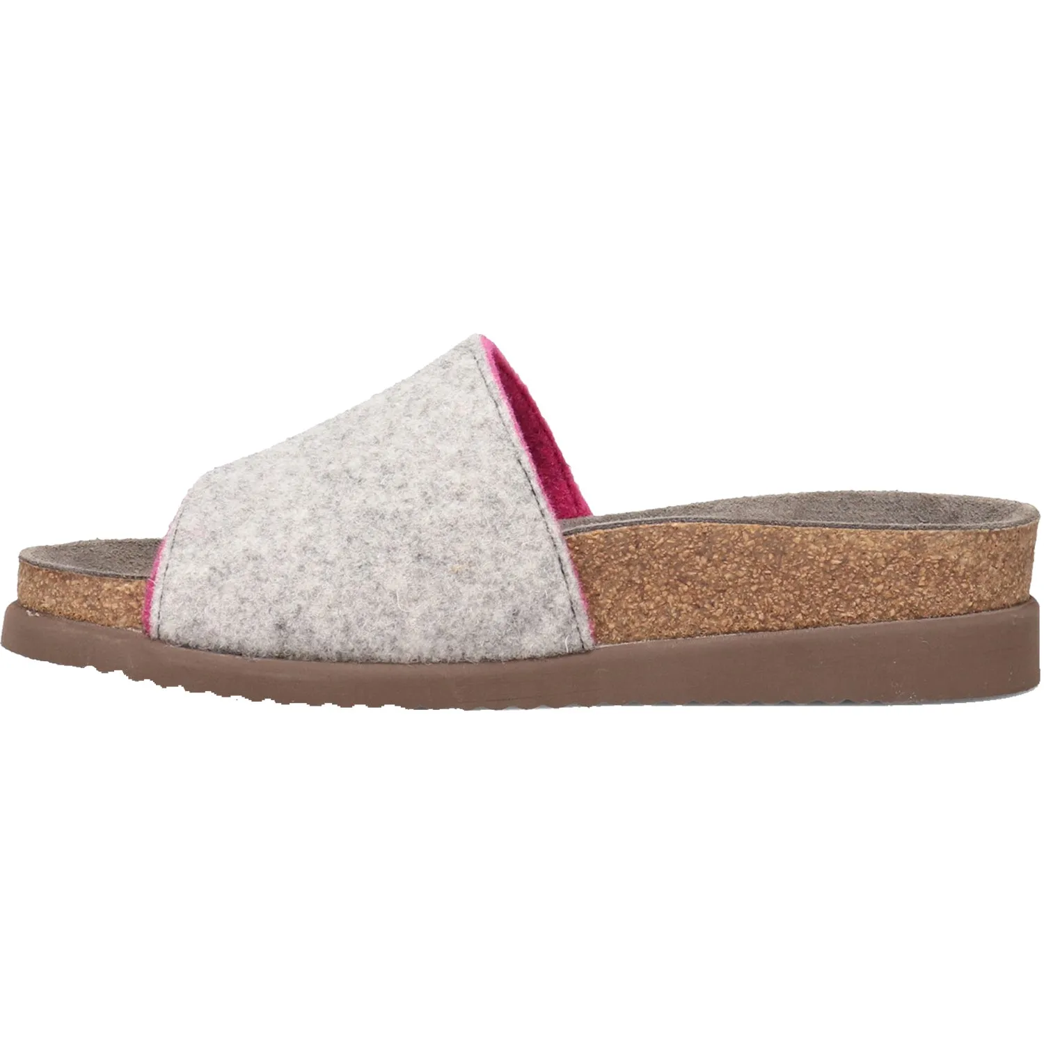 Women's Mephisto Hanik Sweety Grey/Pink Felt