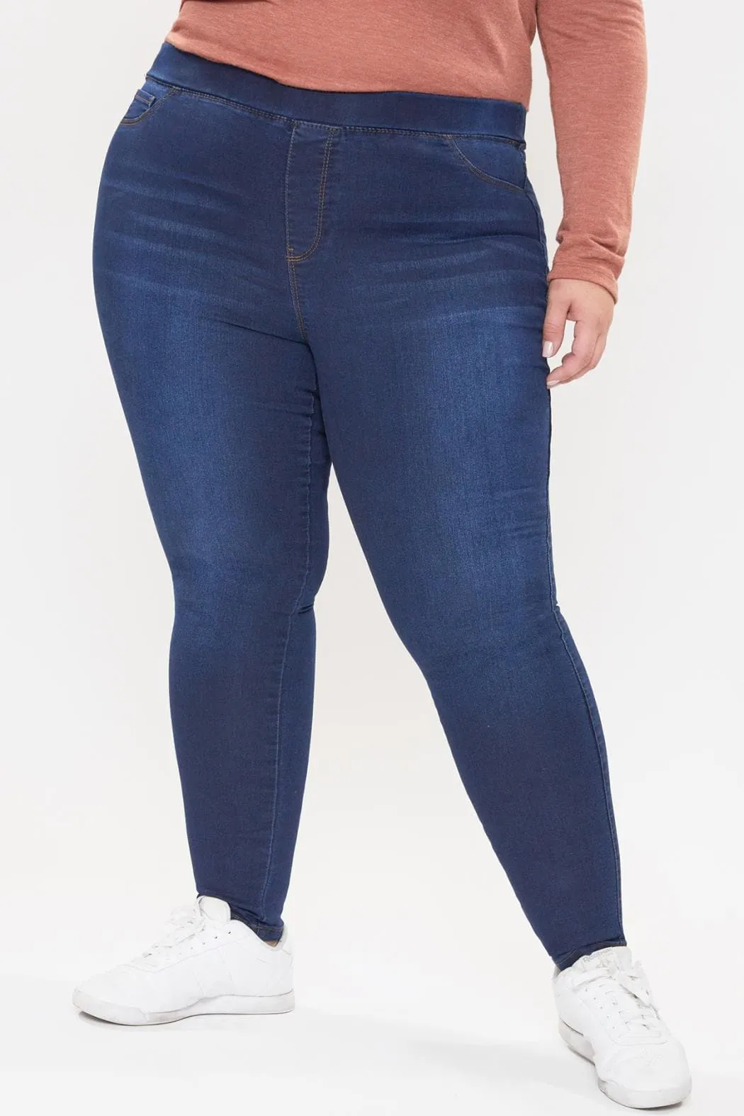 Women's Plus Size High Rise Comfort Stretch Jeggings