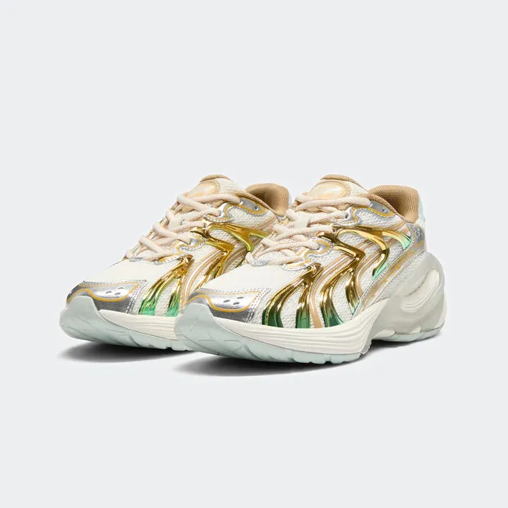 Women's Puma Inverse Shimmer - Warm White/Archive Gold