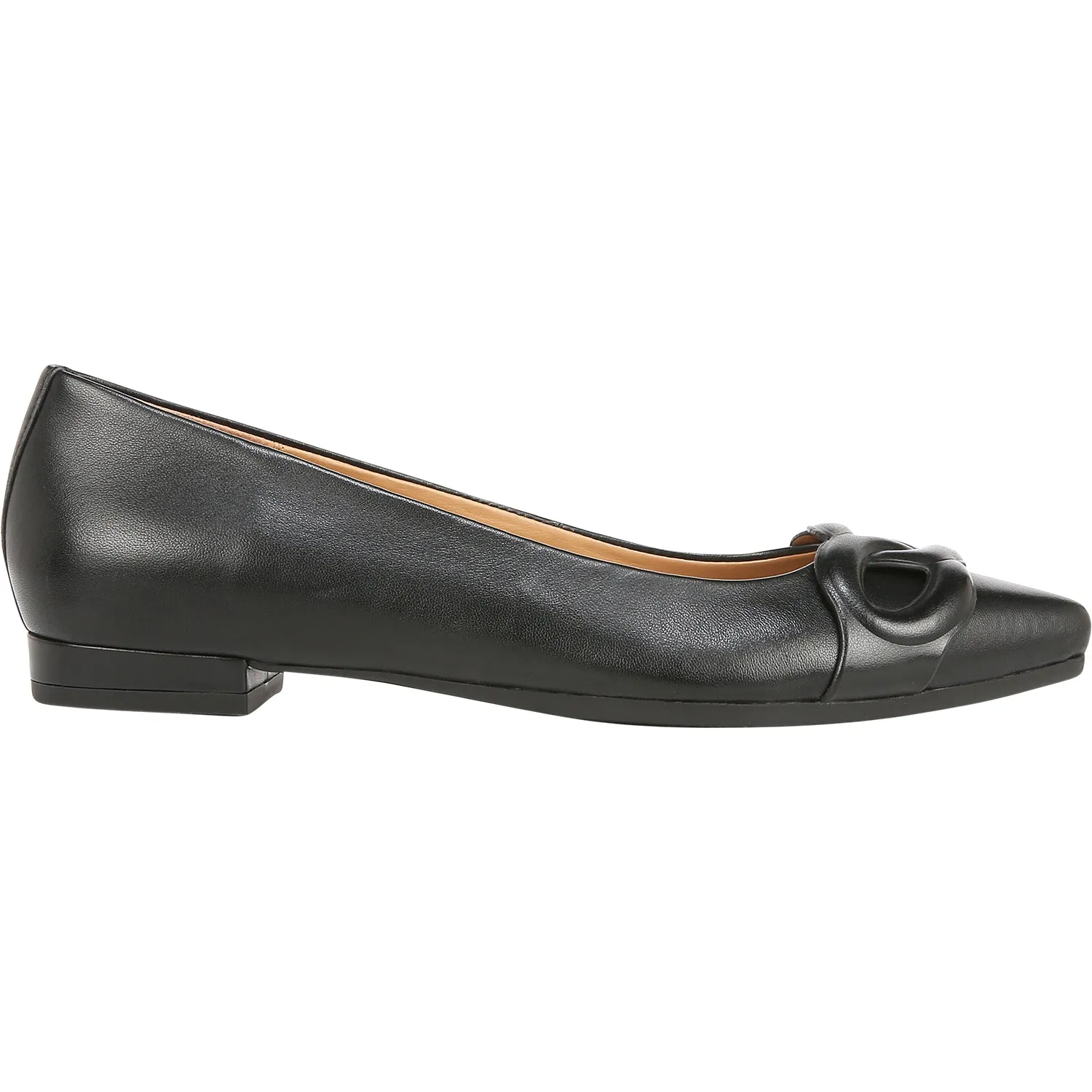 Women's Vionic Arielle Black Nappa Leather